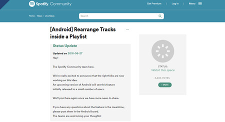 Rearrange Tracks