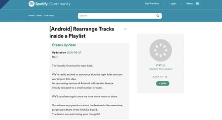 トラックを並べ替える