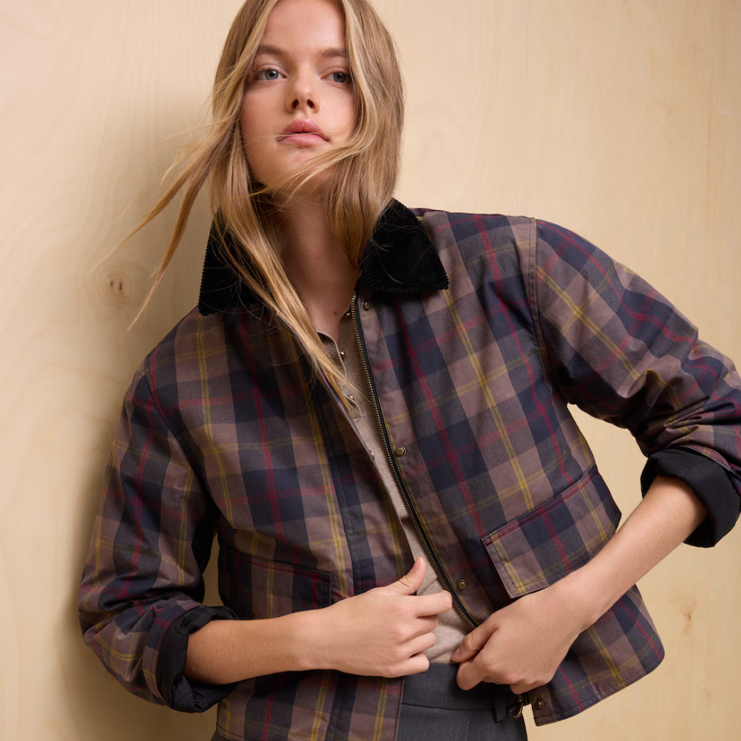 Parka de cuadros Easy Wear