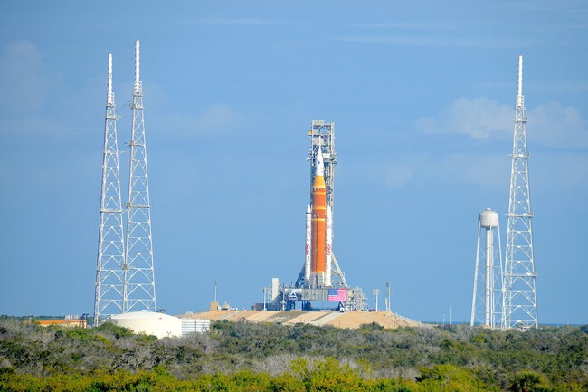 Artemis Ii At Launch Complex 39b