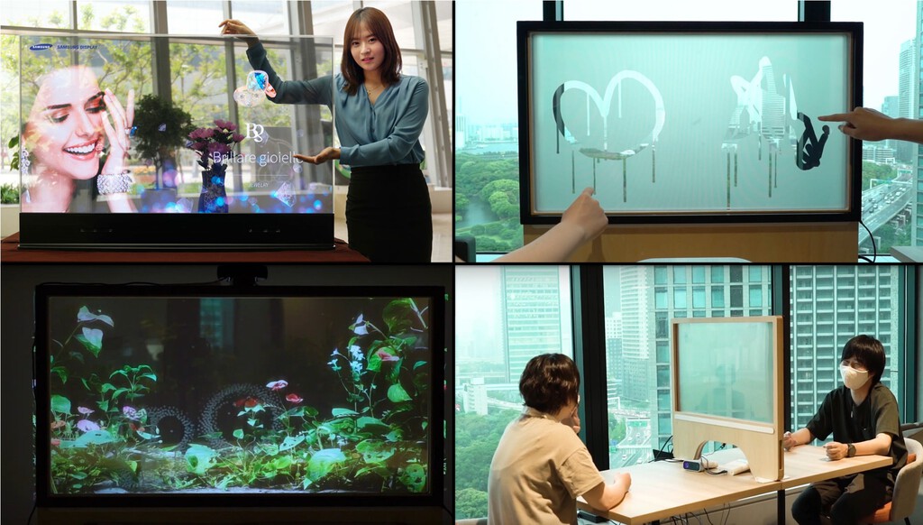 Los fabricantes no saben muy bien qué hacer con las teles transparentes en casa: estas son las últimas ideas absurdas