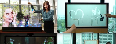 Los fabricantes no saben muy bien qué hacer con las teles transparentes en casa: estas son las últimas ideas absurdas