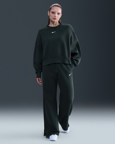 W Nsw Phnx Flc Hr Pant Wide 2