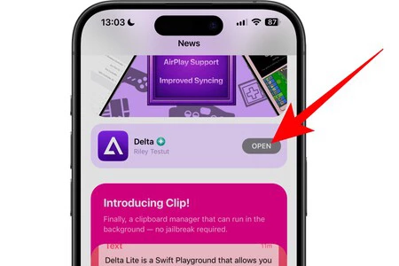 アプリはアンインストールされますが、AltStore では開くボタンのみが表示され、いくら与えてもアプリは再インストールされません