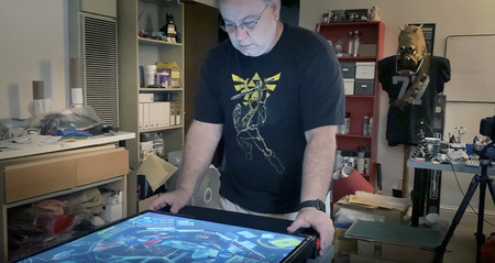 Una Switch, un adaptador casero para los Joy-Con y una tele en vertical: la mejor forma de montarte una máquina de pinball en casa