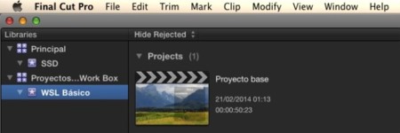 Cómo visualizar todas tus bibliotecas de FCPX rápidamente sin importar su ubicación