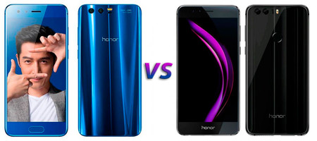 Honor 9 vs Honor 8, comparativa: más potencia y una cámara doble mejorada para lo nuevo de Honor