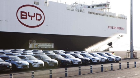 BYD exportación de coches