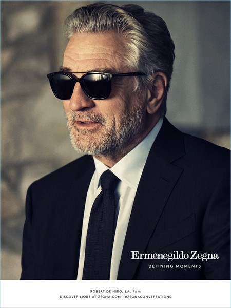 Defining Moments: la nueva campaña de Ermenegildo Zegna protagonizada por Robert De Niro