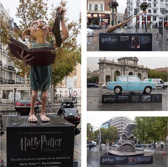 Madrid amanece invadida por el universo Harry Potter