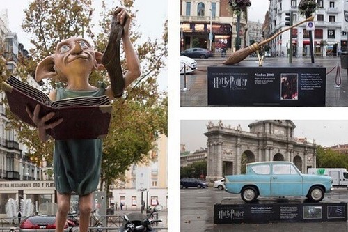 Madrid amanece invadida por el universo Harry Potter