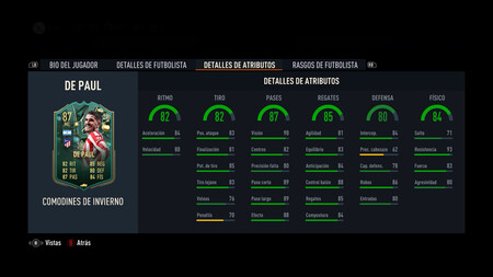 Rodrigo De Paul Stats