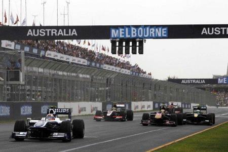 Doble zona de DRS para el Gran Premio de Australia 2012