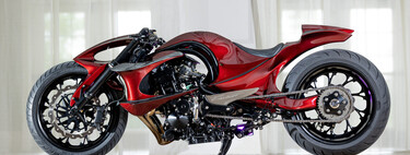La moto más cara del mundo es esta custom con forma de escarabajo y motor Suzuki de 185 CV