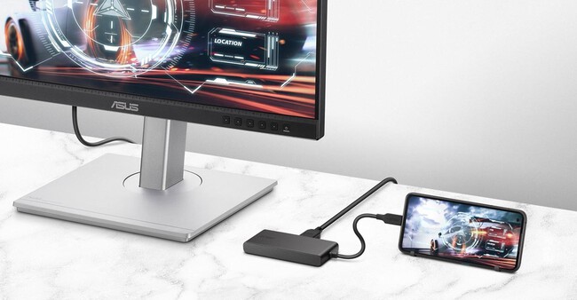 Asus Dual 4k Usb C Dock Phone Connect