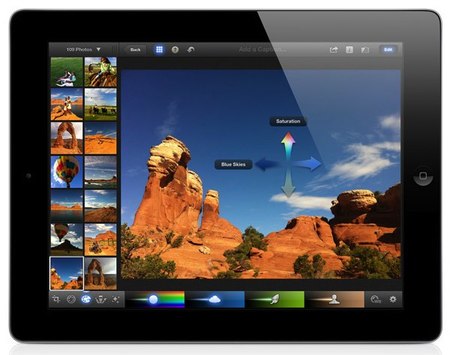 Apple presenta iPhoto para iOS junto con el nuevo iPad