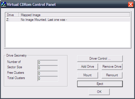 Virtualiza unidades en Windows XP con Virtual CD-ROM Control Panel