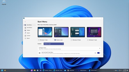 El nuevo Start11 nos ofrece una mejor barra de tareas y Menú Inicio que el propio Windows 11
