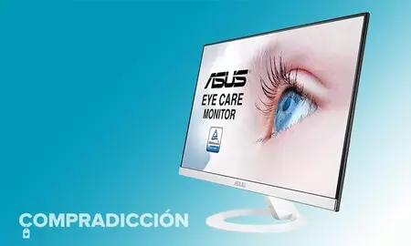 Diseño a buen precio para tu PC: el monitor ASUS VZ279HE-W se puede comprar rebajado en Amazon y Fnac a 175 euros