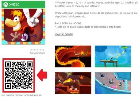 Windows Phone QR Beta, obtén el QR de una aplicación de la tienda con Google Chrome. La aplicación de la semana