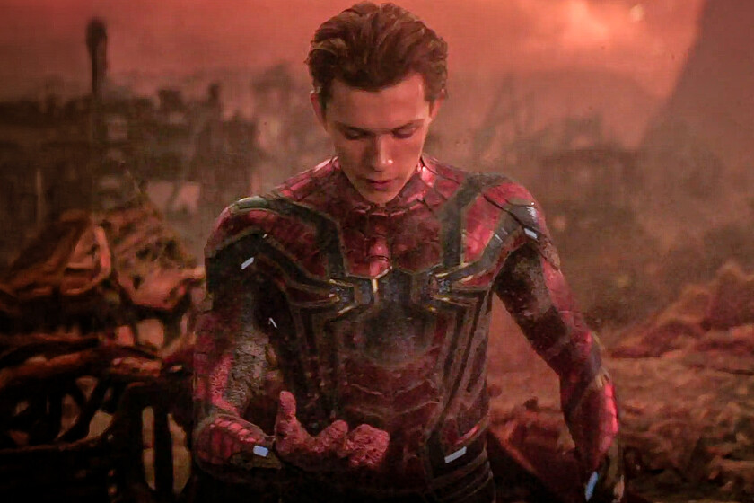 If you stop Avengers: Infinity War at the minute 135 with 34 seconds you will no longer see the special effects of Marvel in the same way