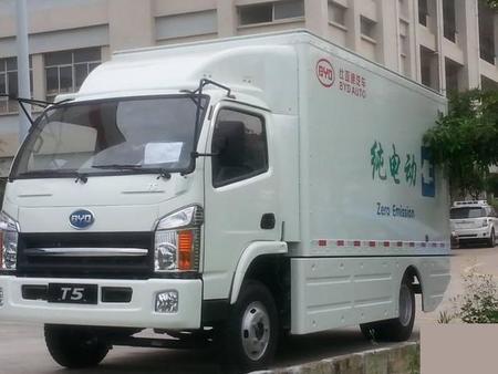 BYD T5, ahora a por los camiones eléctricos