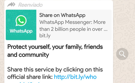 WhatsApp contra los bulos: añade un botón de búsqueda en los mensajes más reenviados