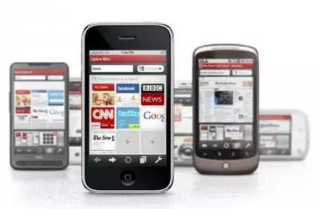 Opera Mini en smartphones