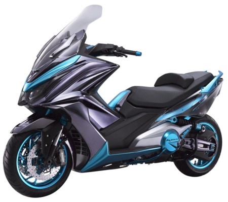 KYMCO presenta la K50 Concept: la anti T-MAX