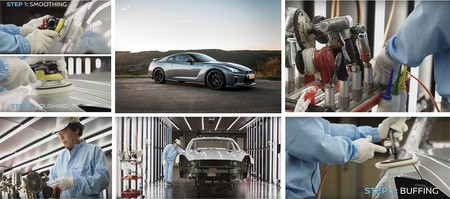 Con este video, Nissan te muestra cómo se pule artesanalmente la carrocería del GT-R