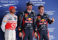 Pole de Mark Webber y doblete de Red Bull en la clasificación del Gran Premio de Corea 