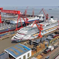 Após conquistar a indústria de navios cargueiros, China agora aposta nos megacruzeiros 