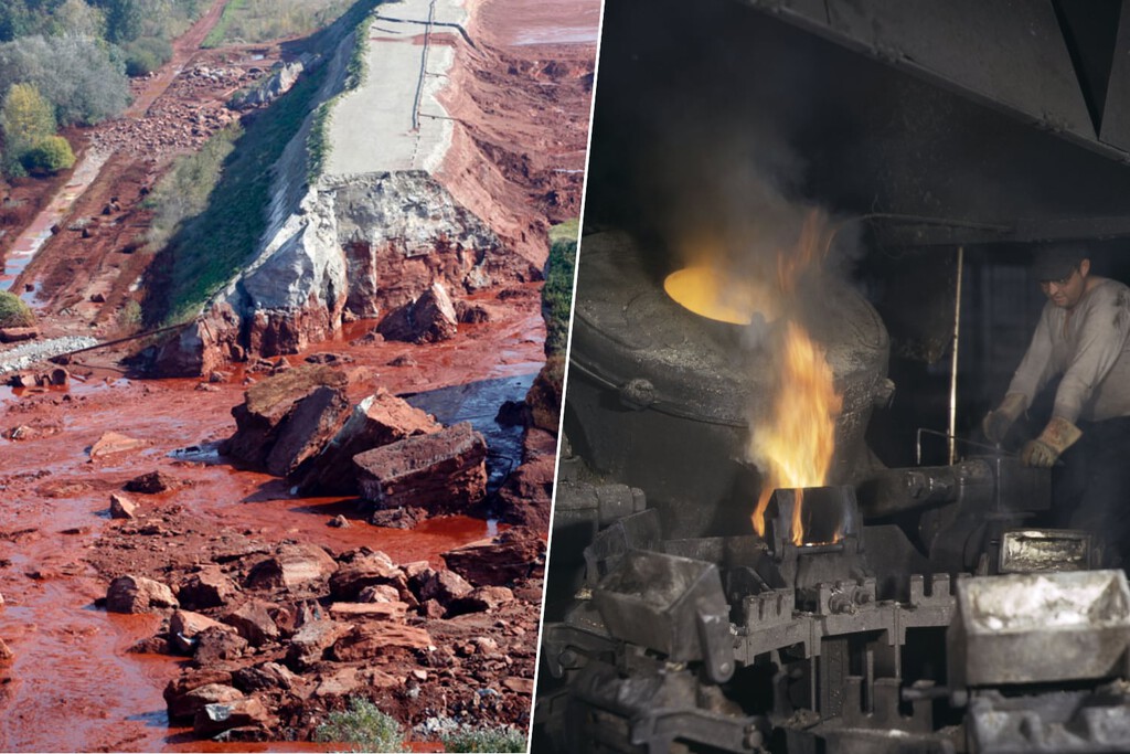 La industria del acero tiene un problema de contaminación. El lodo rojo tóxico del aluminio quiere ser la solución 