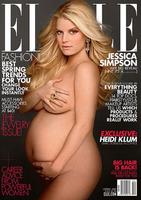 Embarazadas famosas: la portada de Jessica Simpson 