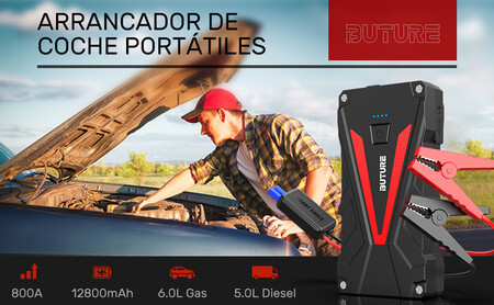 El arrancador de coche portátil más vendido de Amazon te salvará el día si te quedas sin batería y hoy lo tienes por 42 euros con este cupón