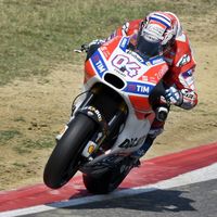 Andrea Dovizioso es cauto de cara al GP de Aragón: "Intentaremos subir al podio este fin de semana"