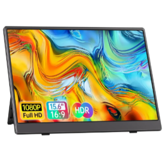 Monitor Portátil 15.6'' Tela Externa Hdr Ips 1080p Ultrafino
