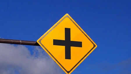 Transito Cruz Negra Senalizacion Significado Que Hacer