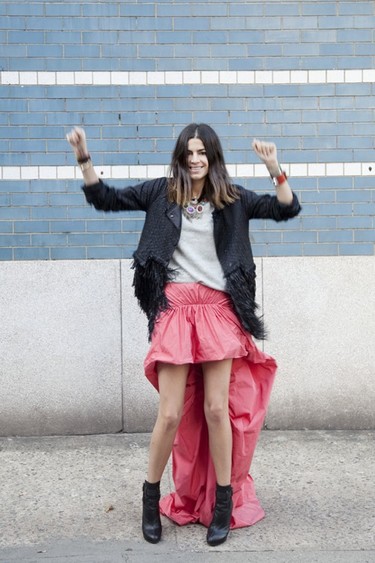 Tail hem: llega un nuevo largo de falda