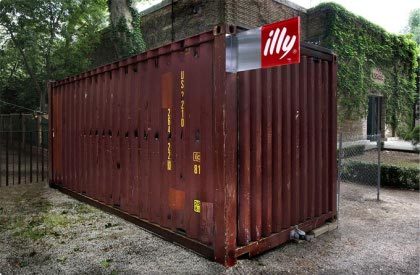 Illy Cafe: cafeterías instaladas en contenedores