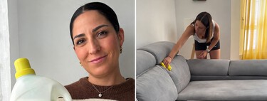 Especialista em limpeza dá a receita mágica para limpar sofás: água morna, vinagre de limpeza e algumas gotas de aromatizador 
