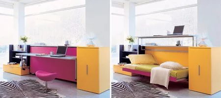 Muebles ingeniosos para ahorrar espacio