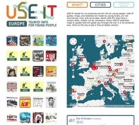 Use-it Mapas gratis para "viajeros jóvenes" ¿Sólo para jóvenes?