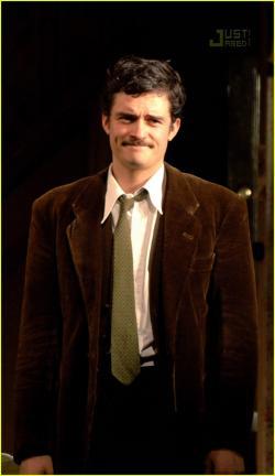 El bigotazo de Orlando Bloom