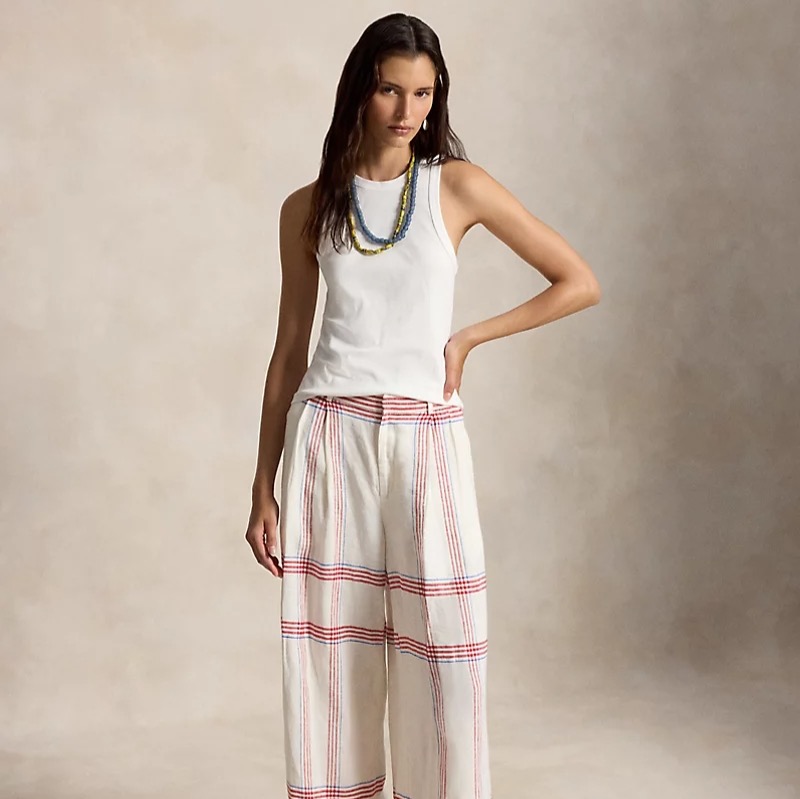 Pantalones de cuadros