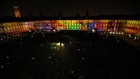 Plaza Mayor Madrid Video Mapping