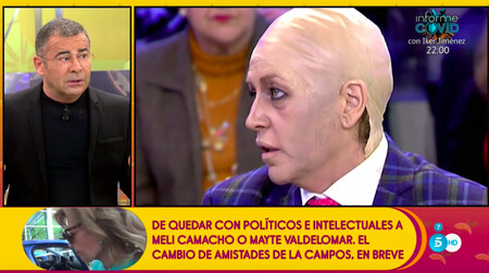 ¡Bomba! Jorge Javier Vázquez monta en cólera y asegura que María Teresa Campos acusó a 'Sálvame' de reírse de la quimioterapia de Terelu