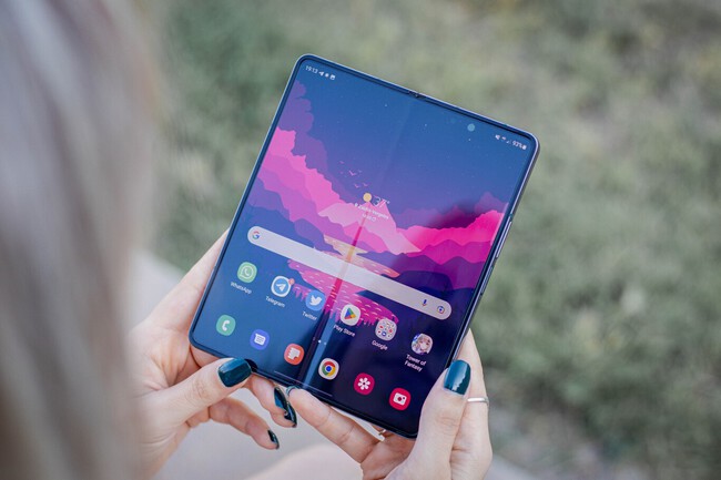 Samsung teléfono plegable