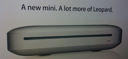 Posible imagen del nuevo Mac Mini que se presentará en la MacWorld