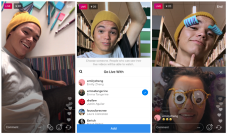Ya puedes hacer un directo en Instagram con un amigo gracias a "Go live with a friend"